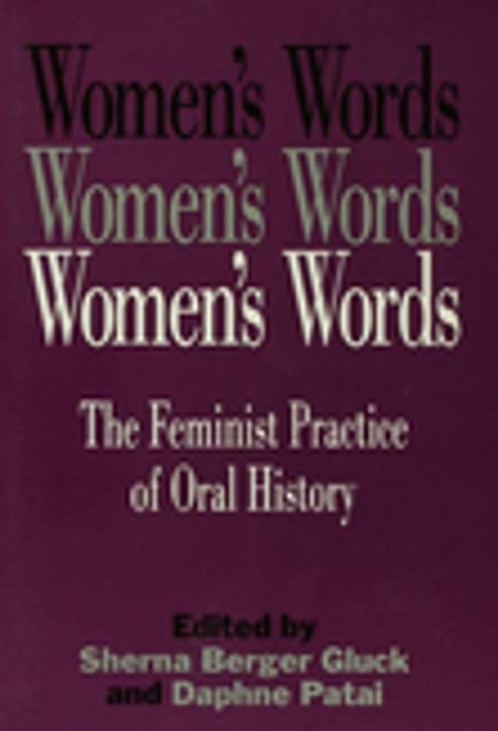 Big bigCover of Women's Words