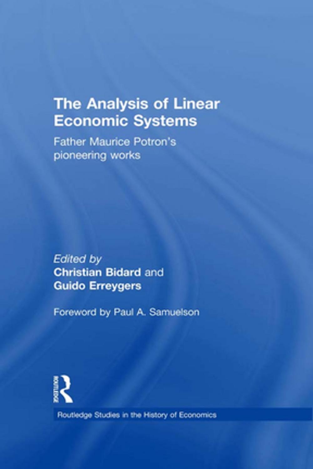 Big bigCover of The Analysis of Linear Economic Systems