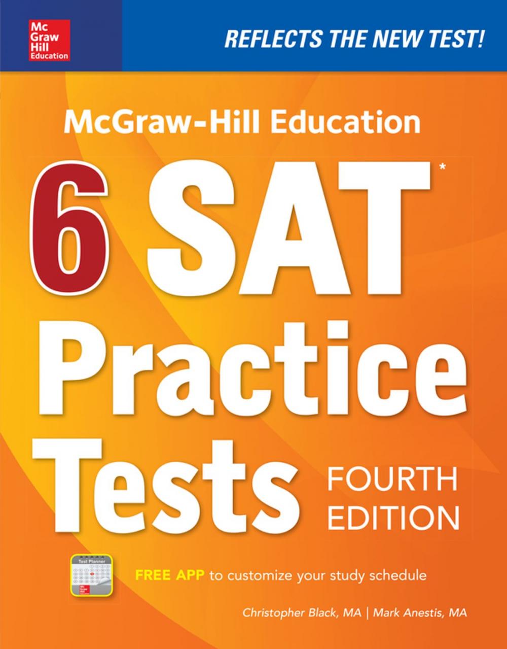 Big bigCover of McGraw-Hill Education 6 SAT Practice Tests, Fourth Edition