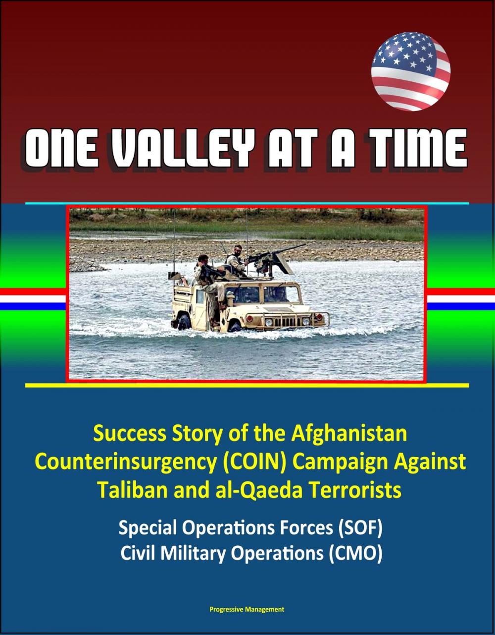 Big bigCover of One Valley at a Time - Success Story of the Afghanistan Counterinsurgency (COIN) Campaign Against Taliban and al-Qaeda Terrorists, Special Operations Forces (SOF), Civil Military Operations (CMO)