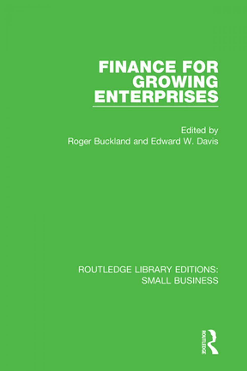 Big bigCover of Finance for Growing Enterprises