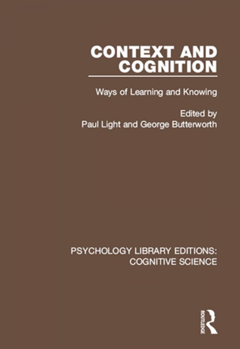 Big bigCover of Context and Cognition