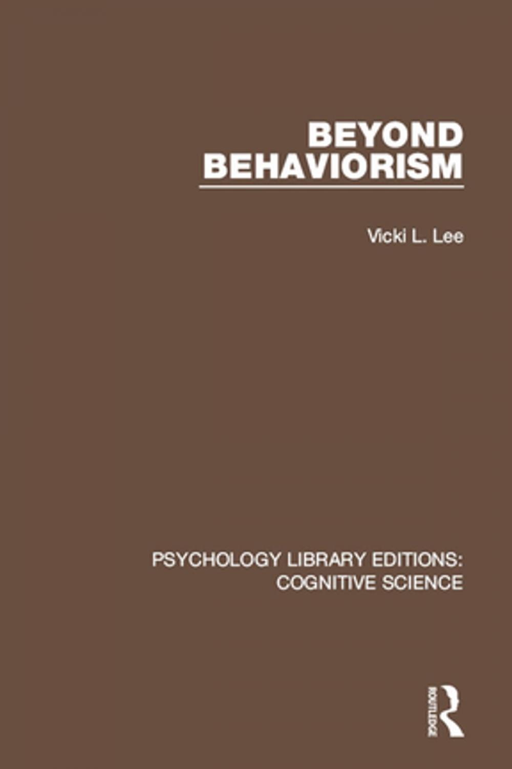 Big bigCover of Beyond Behaviorism