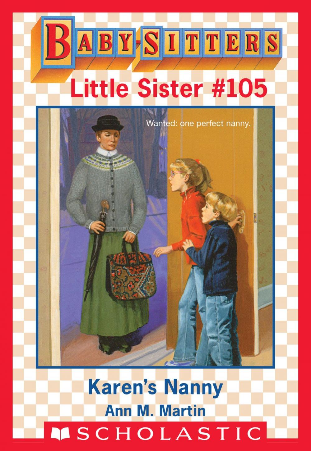 Big bigCover of Karen's Nanny (Baby-Sitters Little Sister #105)