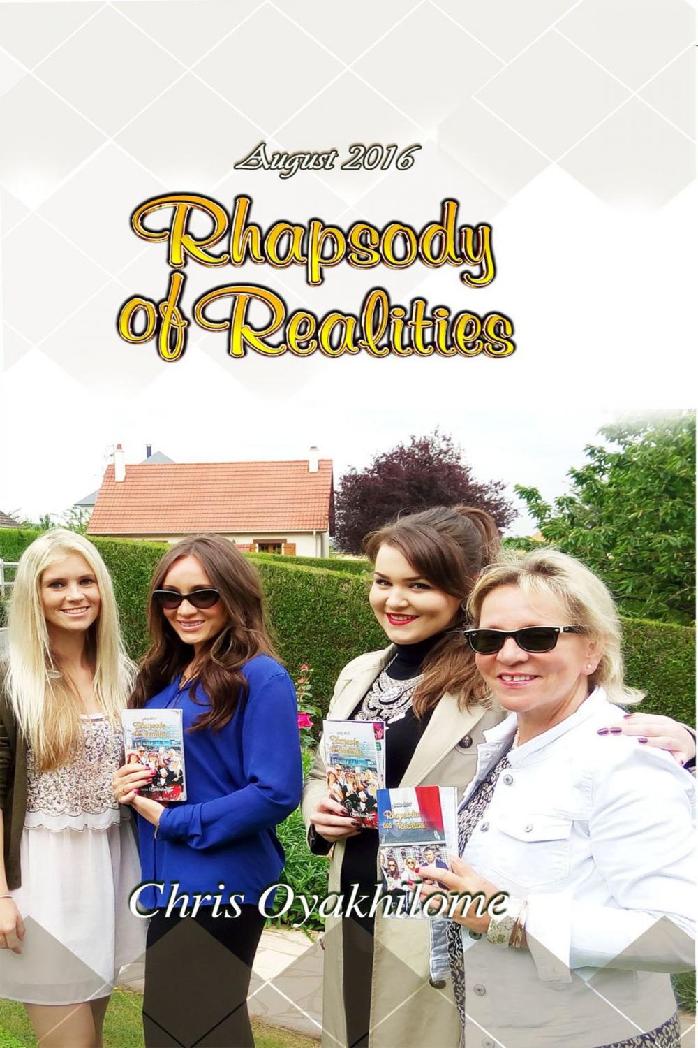 Big bigCover of Rhapsody of Realities August 2016 Edition