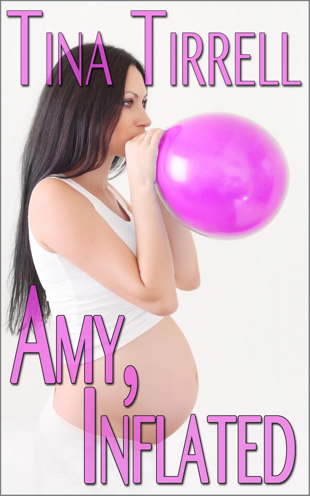 Big bigCover of Amy, Inflated *a Balloon Body Inflation Fantasy*