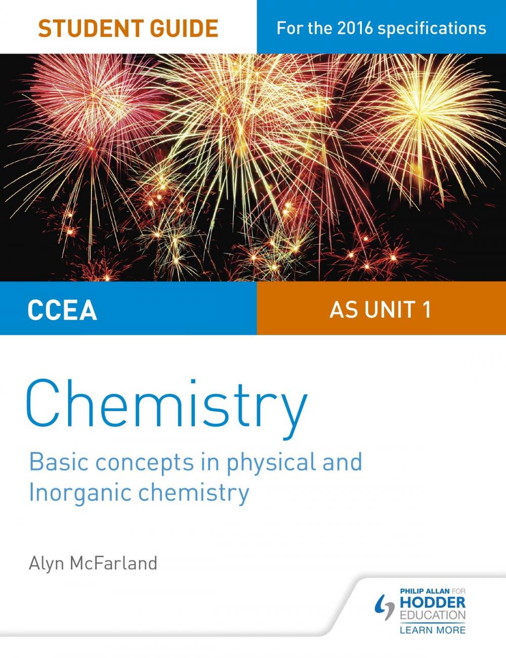 Big bigCover of CCEA AS Unit 1 Chemistry Student Guide: Basic concepts in Physical and Inorganic Chemistry