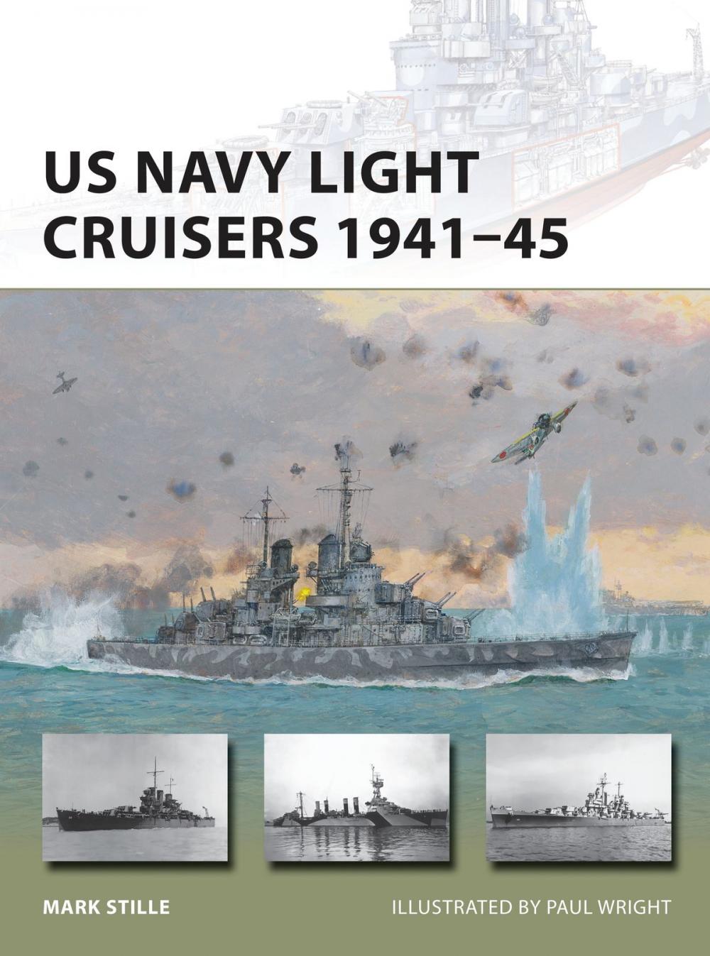 Big bigCover of US Navy Light Cruisers 1941–45