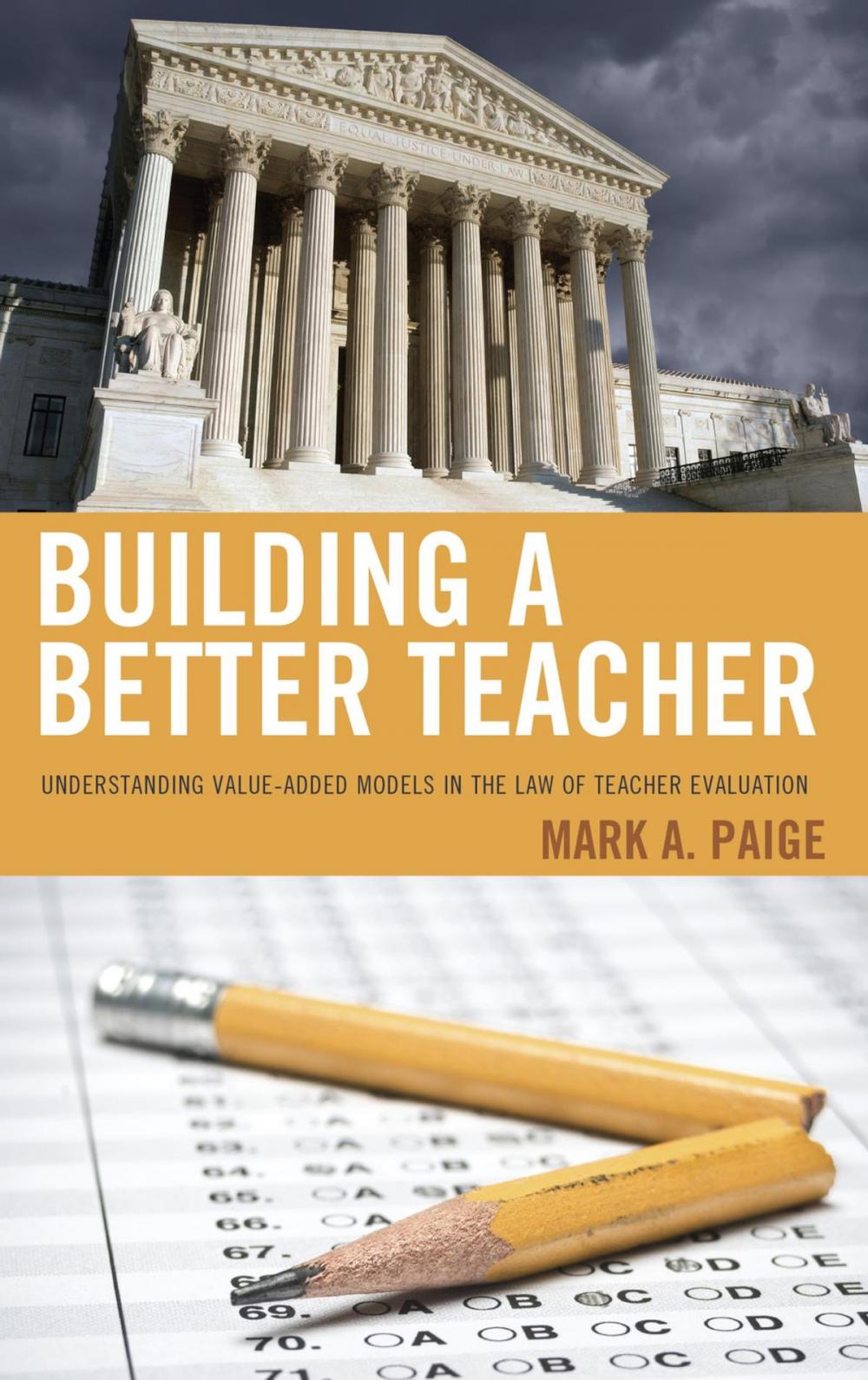 Big bigCover of Building a Better Teacher