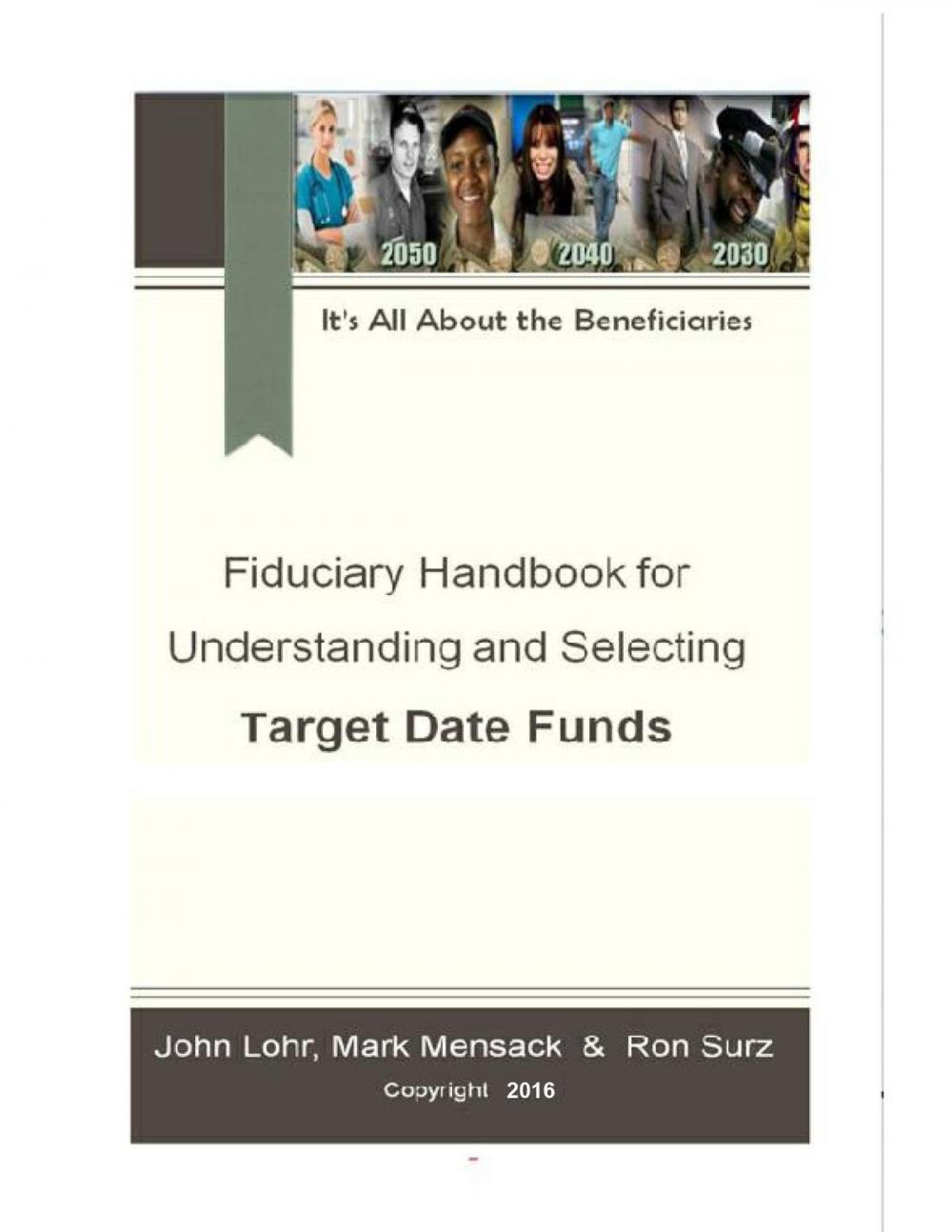 Big bigCover of Fiduciary Handbook for Understanding and Selecting Target Date Funds