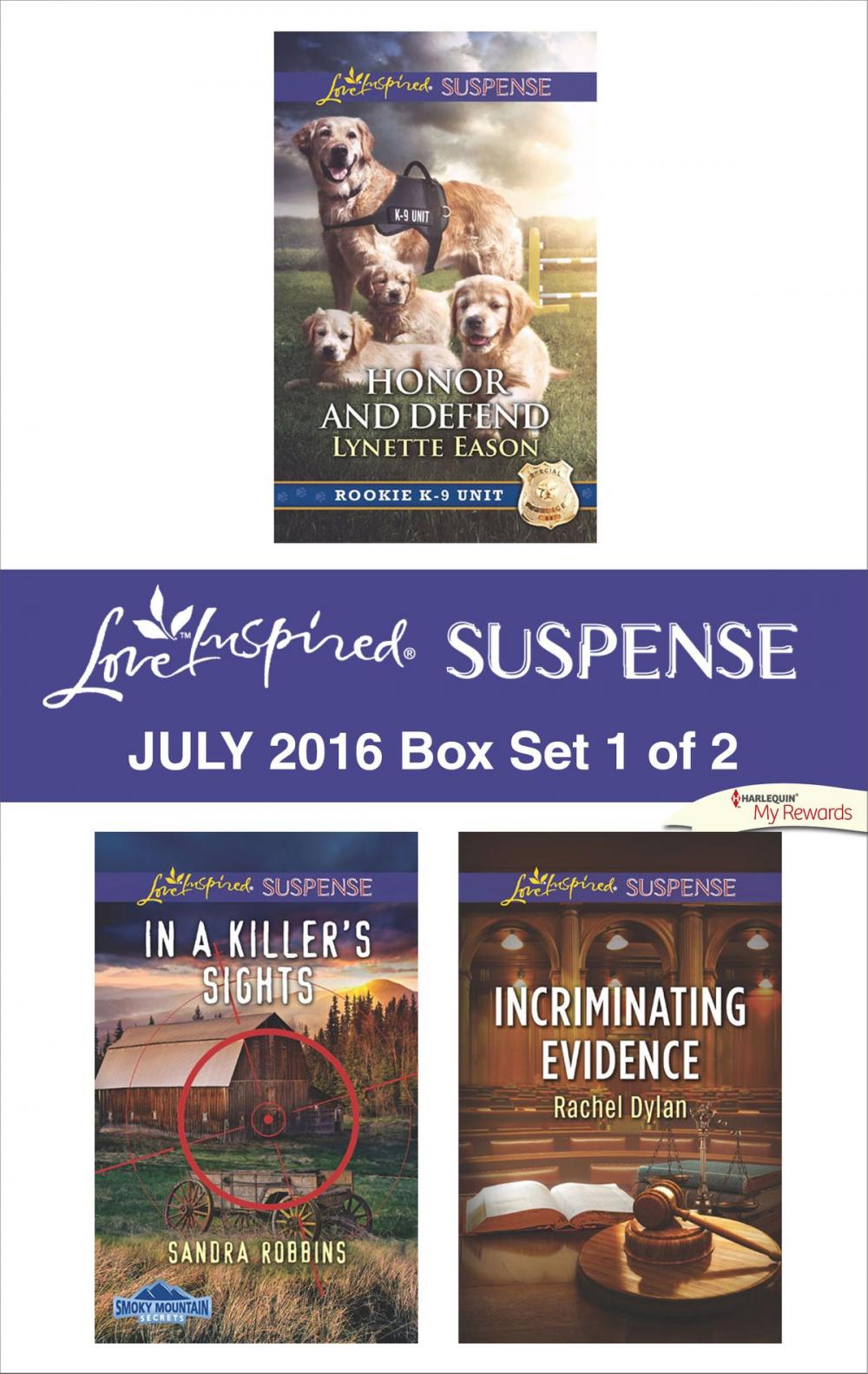 Big bigCover of Harlequin Love Inspired Suspense July 2016 - Box Set 1 of 2