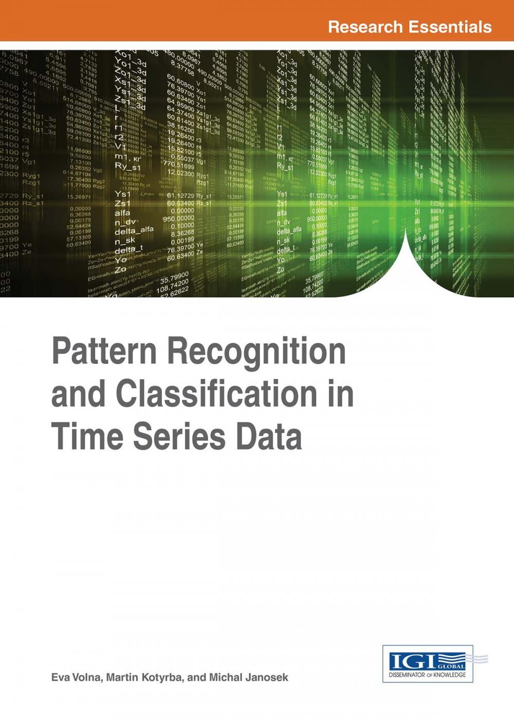 Big bigCover of Pattern Recognition and Classification in Time Series Data