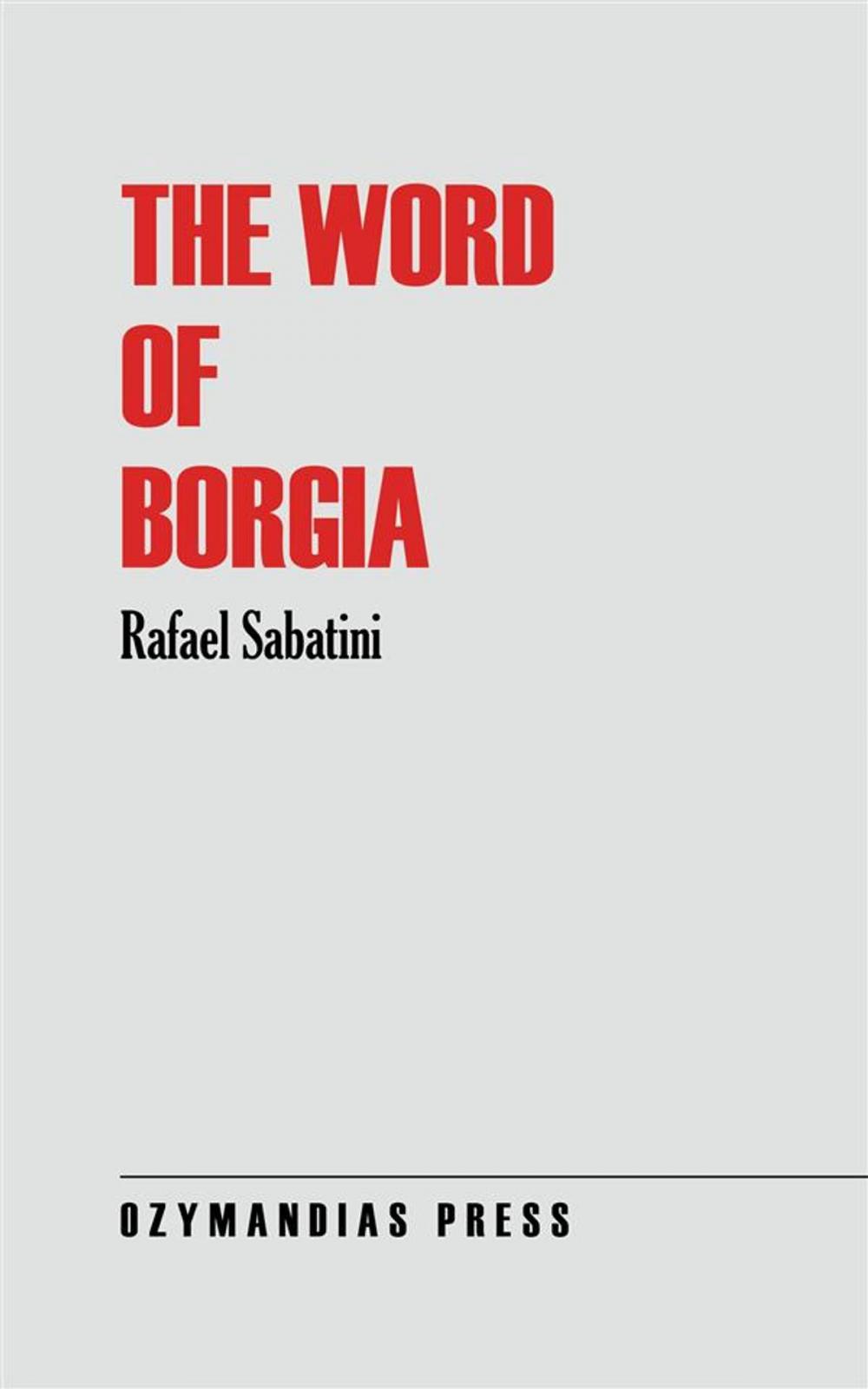 Big bigCover of The Word of Borgia