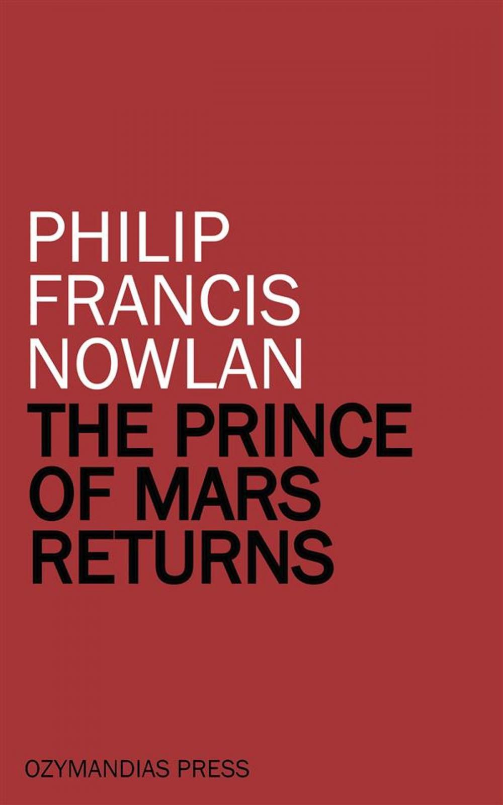 Big bigCover of The Prince of Mars Returns