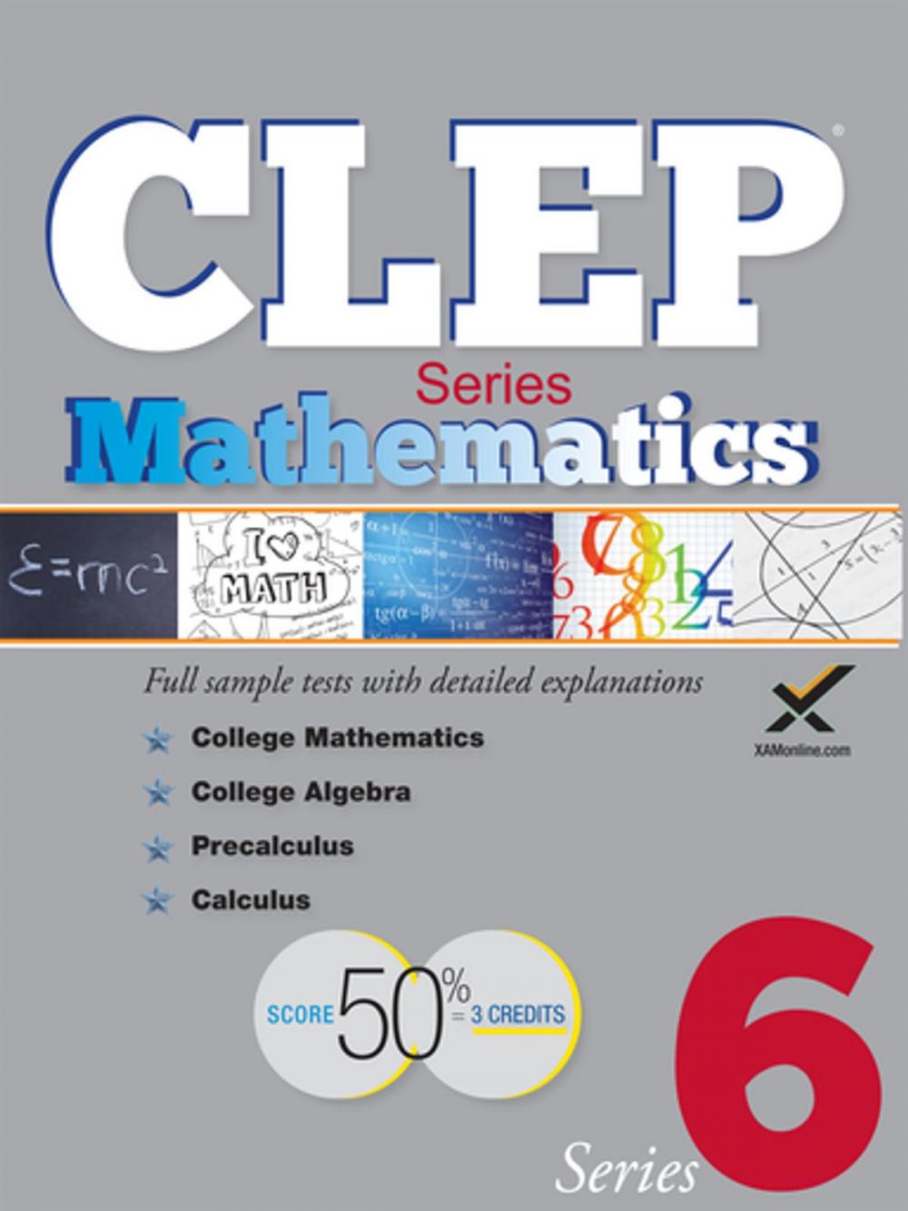 Big bigCover of CLEP Mathematics Series 2017