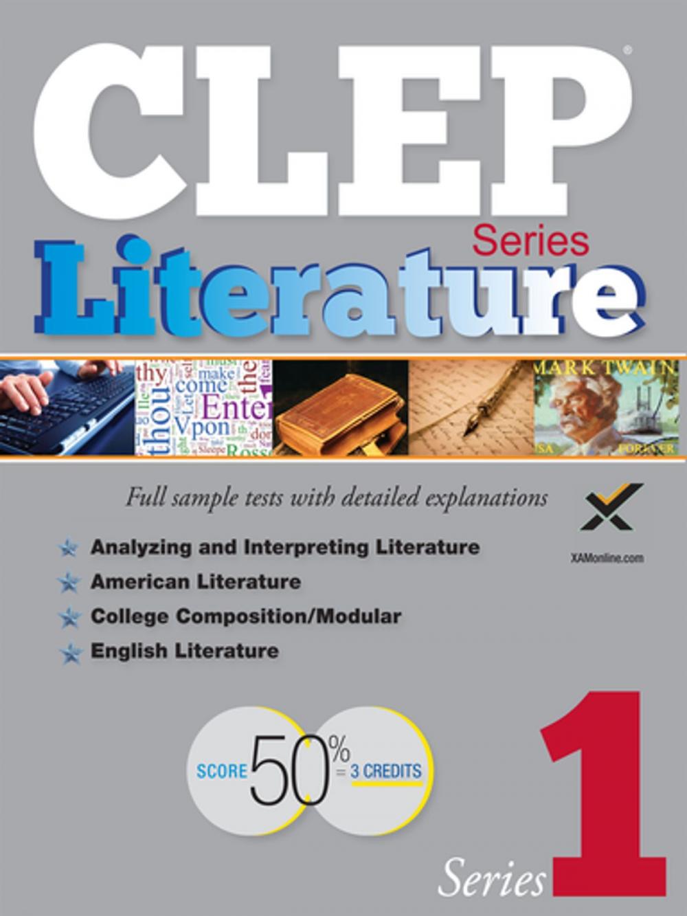 Big bigCover of CLEP Literature Series 2017