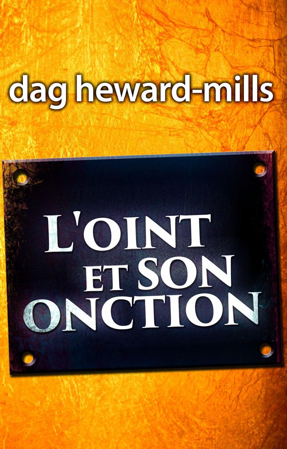 Big bigCover of L'oint et son onction