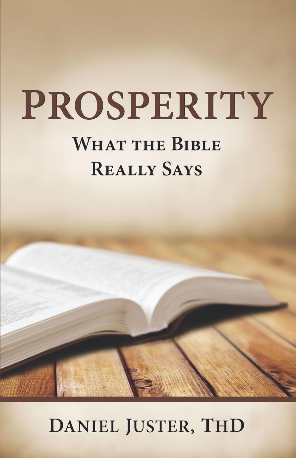 Big bigCover of Prosperity - What The Bible Really Says