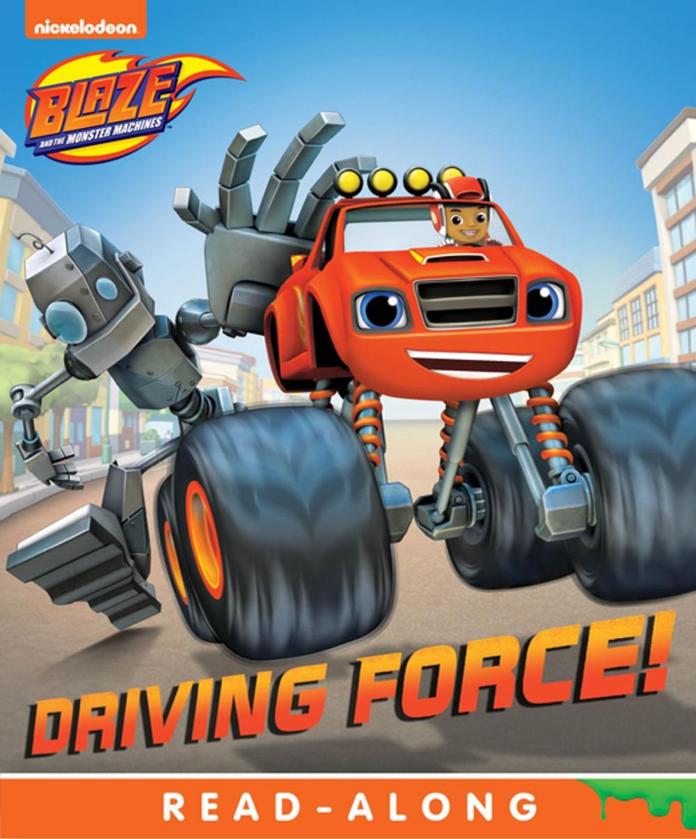 Big bigCover of Driving Force! (Board) (Blaze and the Monster Machines)