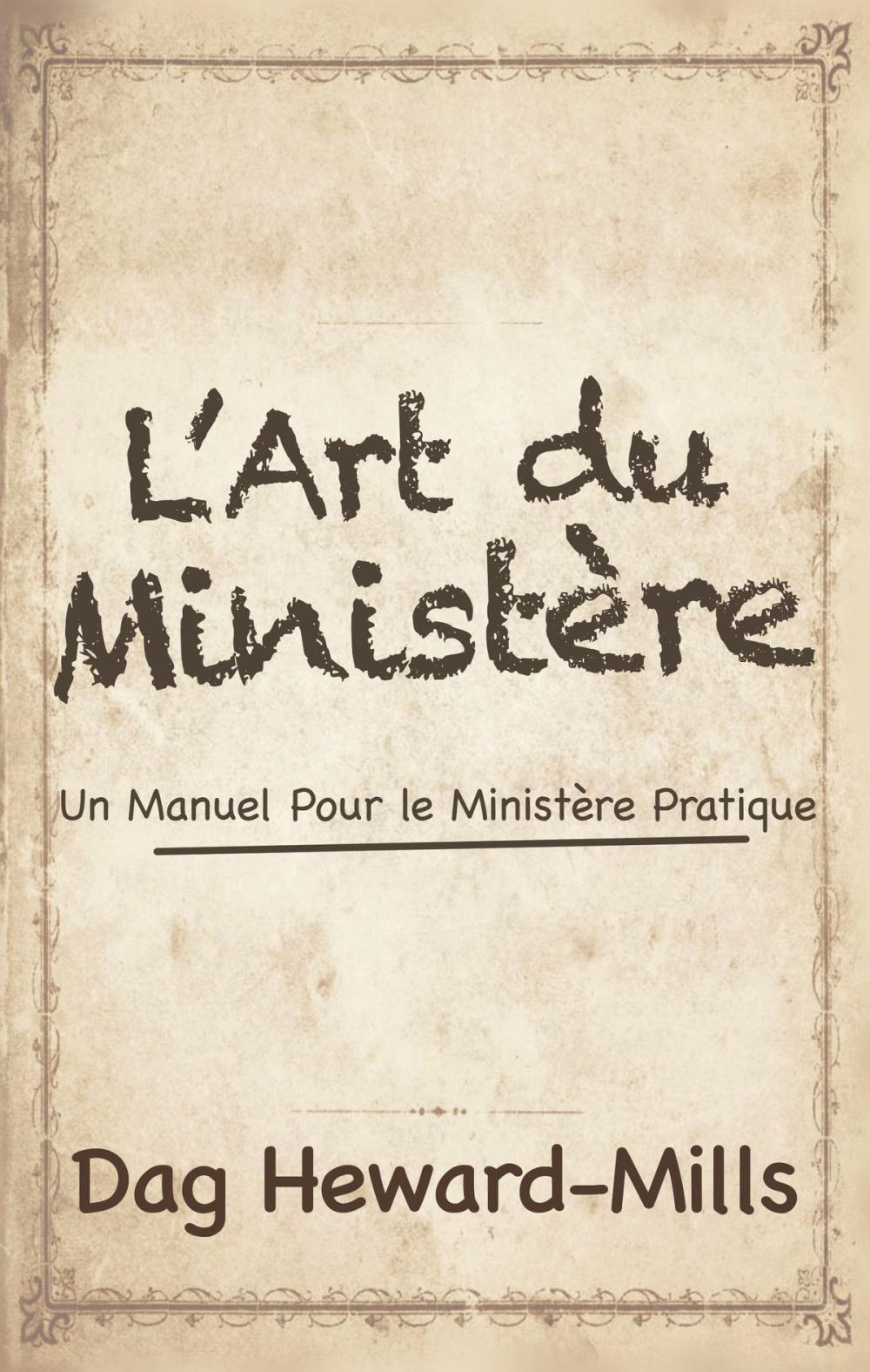 Big bigCover of L’art du ministère