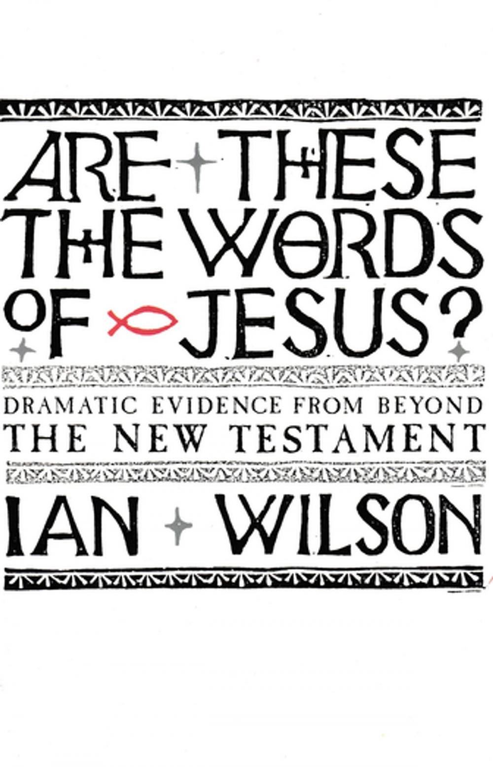 Big bigCover of Are these the Words of Jesus?