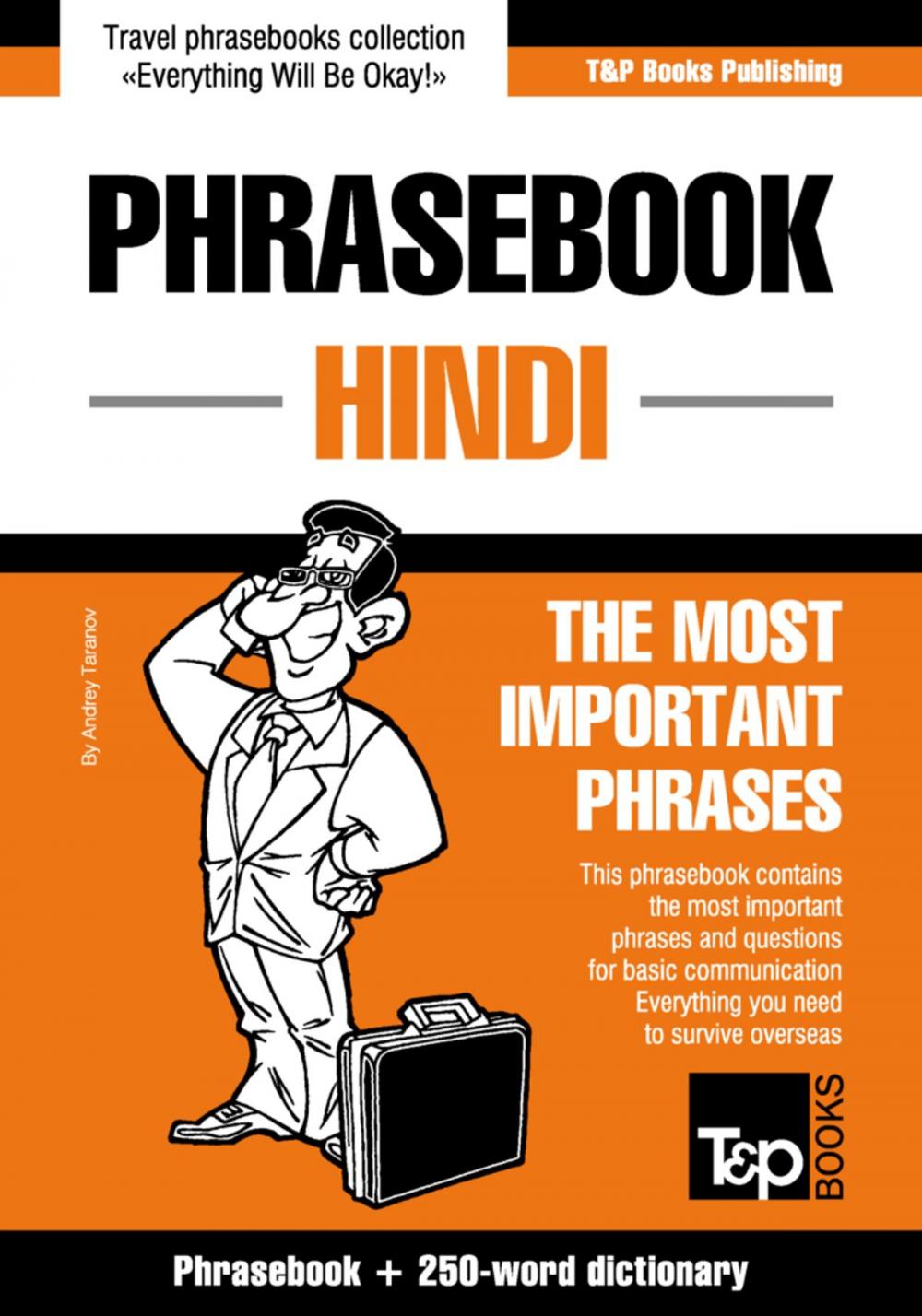 Big bigCover of English-Hindi phrasebook and 250-word mini dictionary