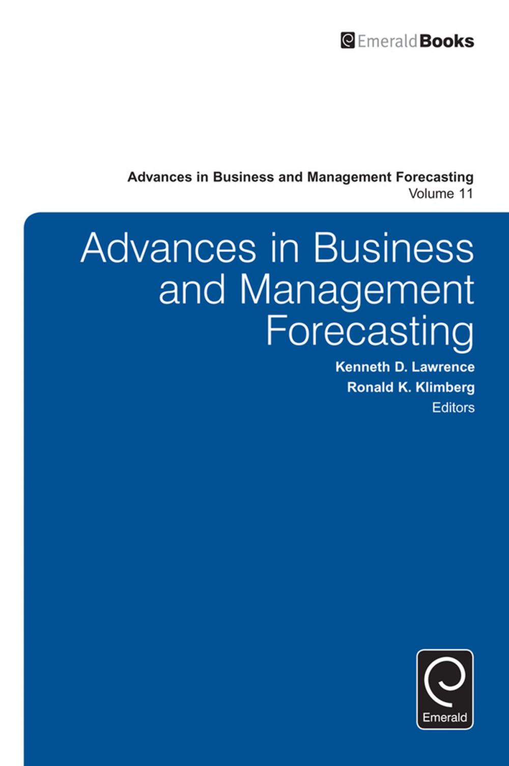 Big bigCover of Advances in Business and Management Forecasting