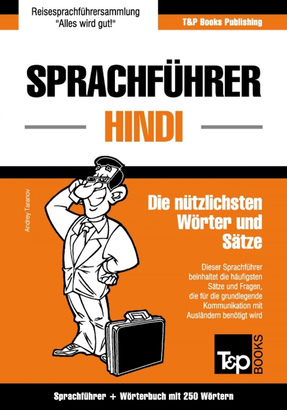 Big bigCover of Sprachführer Deutsch-Hindi und Mini-Wörterbuch mit 250 Wörtern