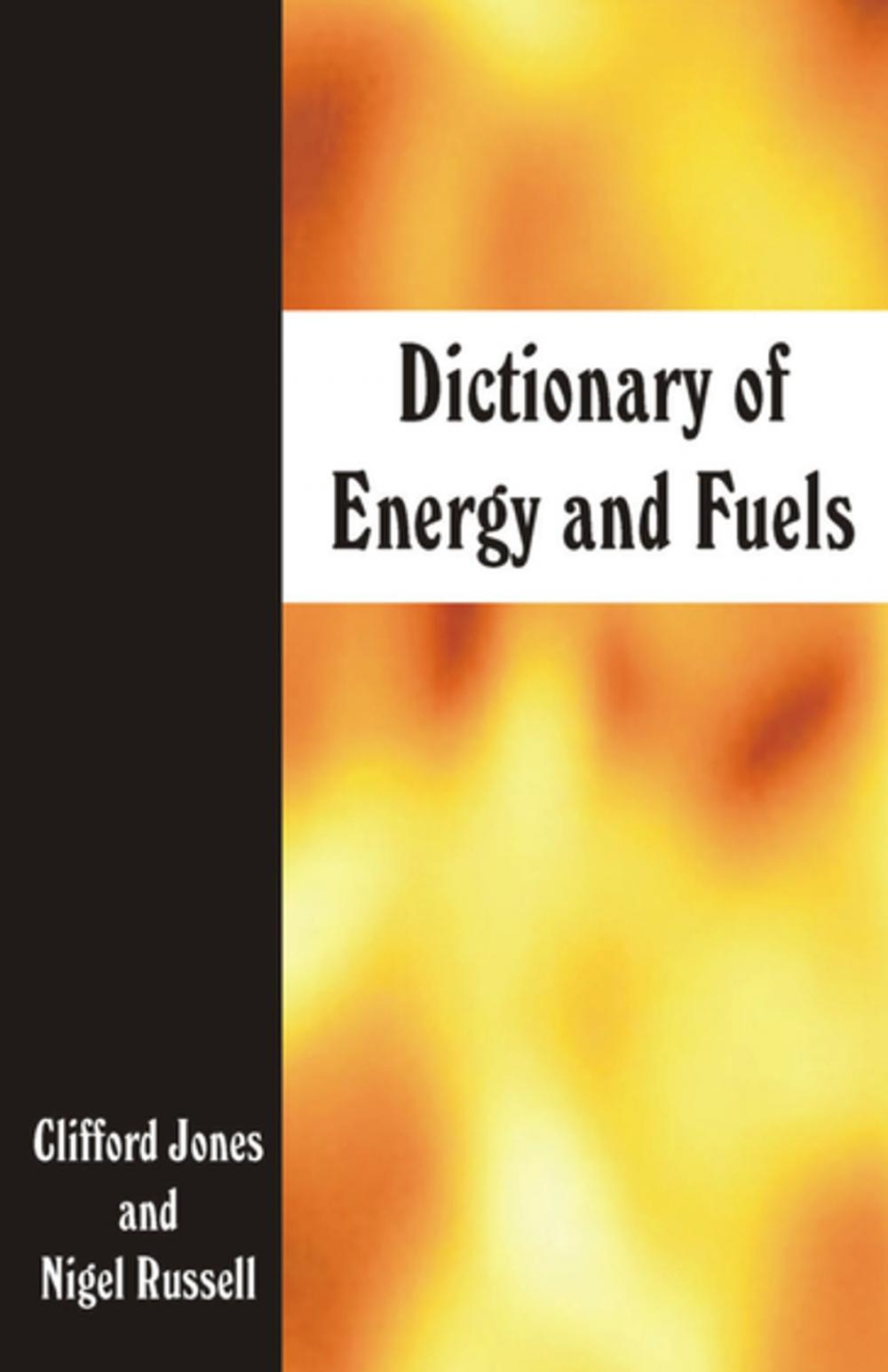 Big bigCover of Dictionary of Energy and Fuels