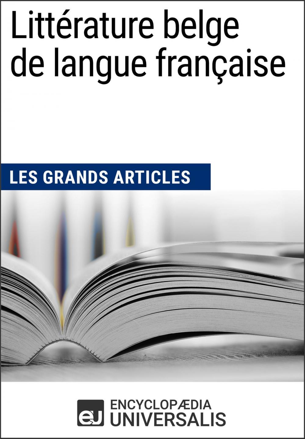 Big bigCover of Littérature belge de langue française (Les Grands Articles)