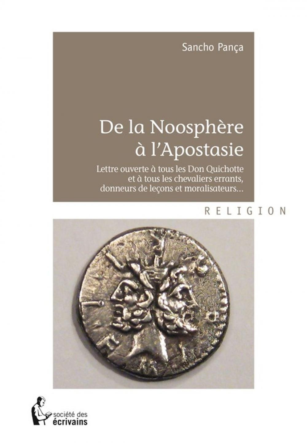 Big bigCover of De la Noosphère à l'Apostasie