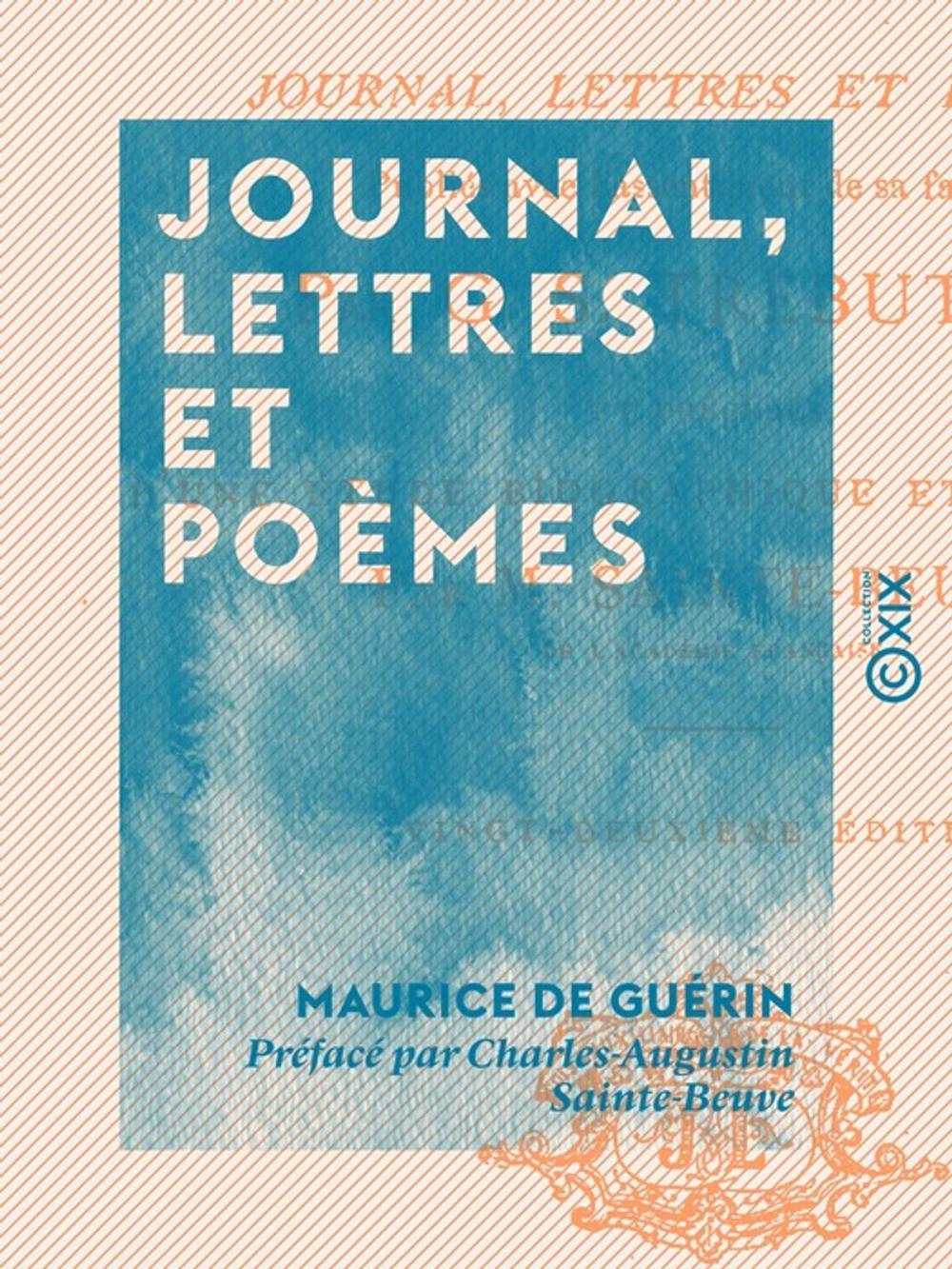 Big bigCover of Journal, lettres et poèmes