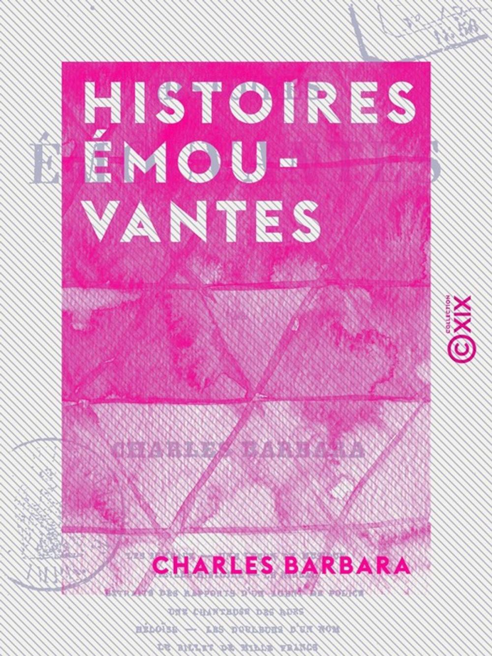 Big bigCover of Histoires émouvantes