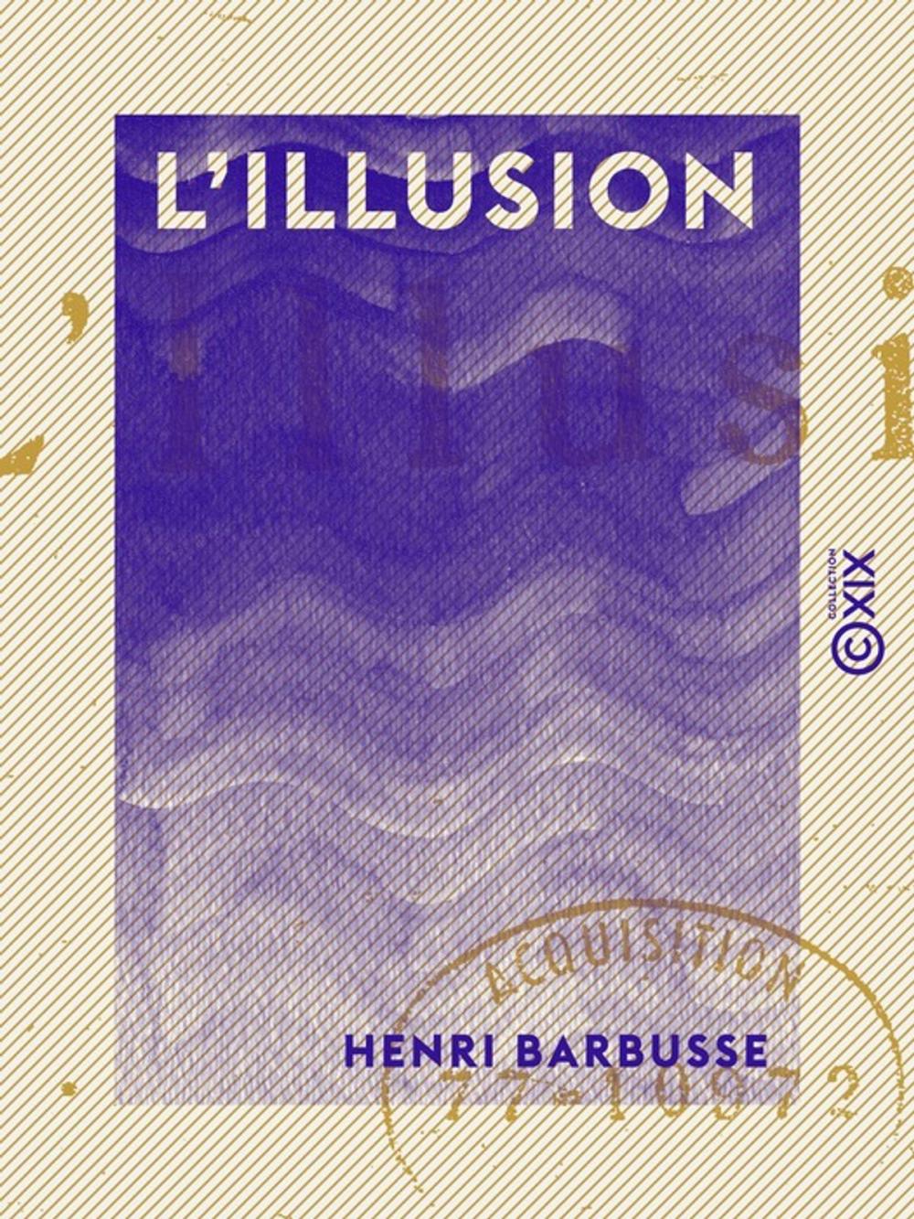 Big bigCover of L'Illusion