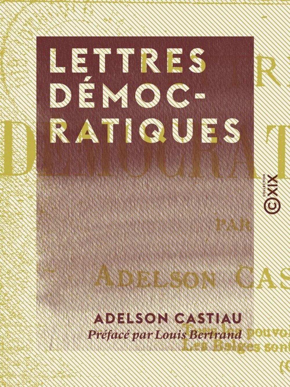 Big bigCover of Lettres démocratiques