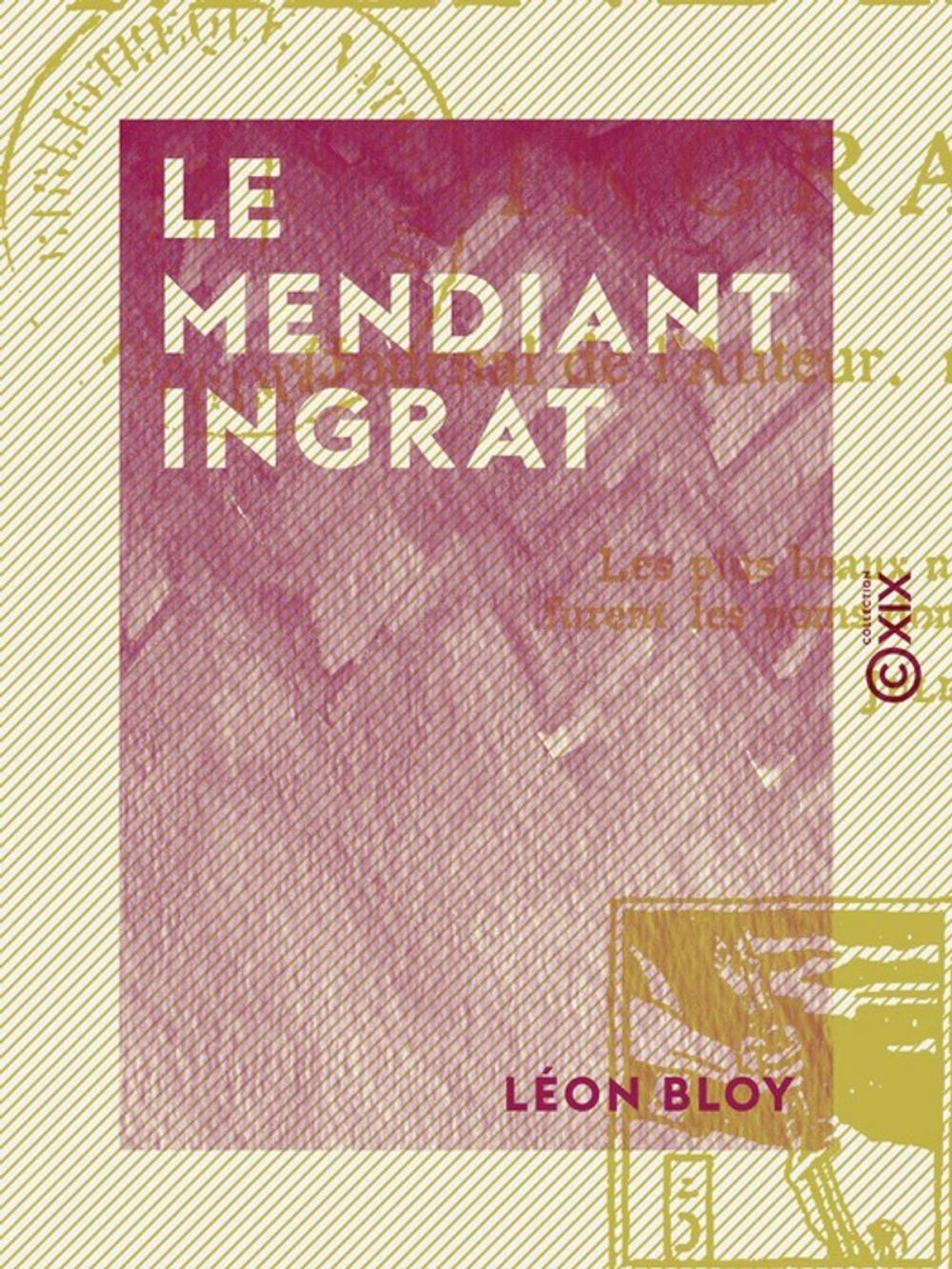 Big bigCover of Le Mendiant ingrat