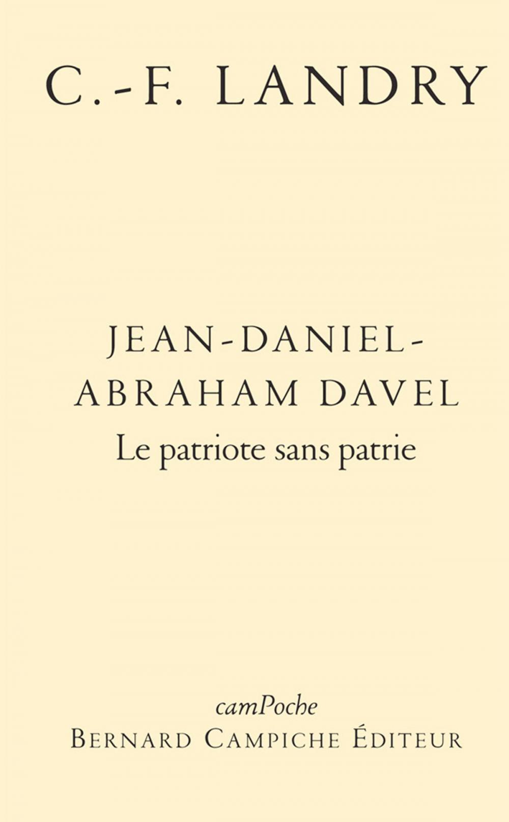 Big bigCover of Jean-Daniel-Abraham Davel