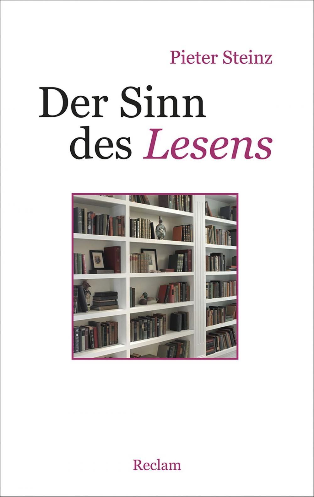 Big bigCover of Der Sinn des Lesens