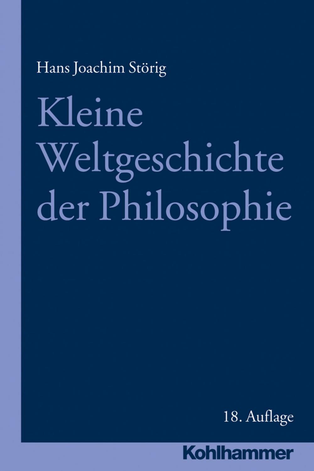 Big bigCover of Kleine Weltgeschichte der Philosophie