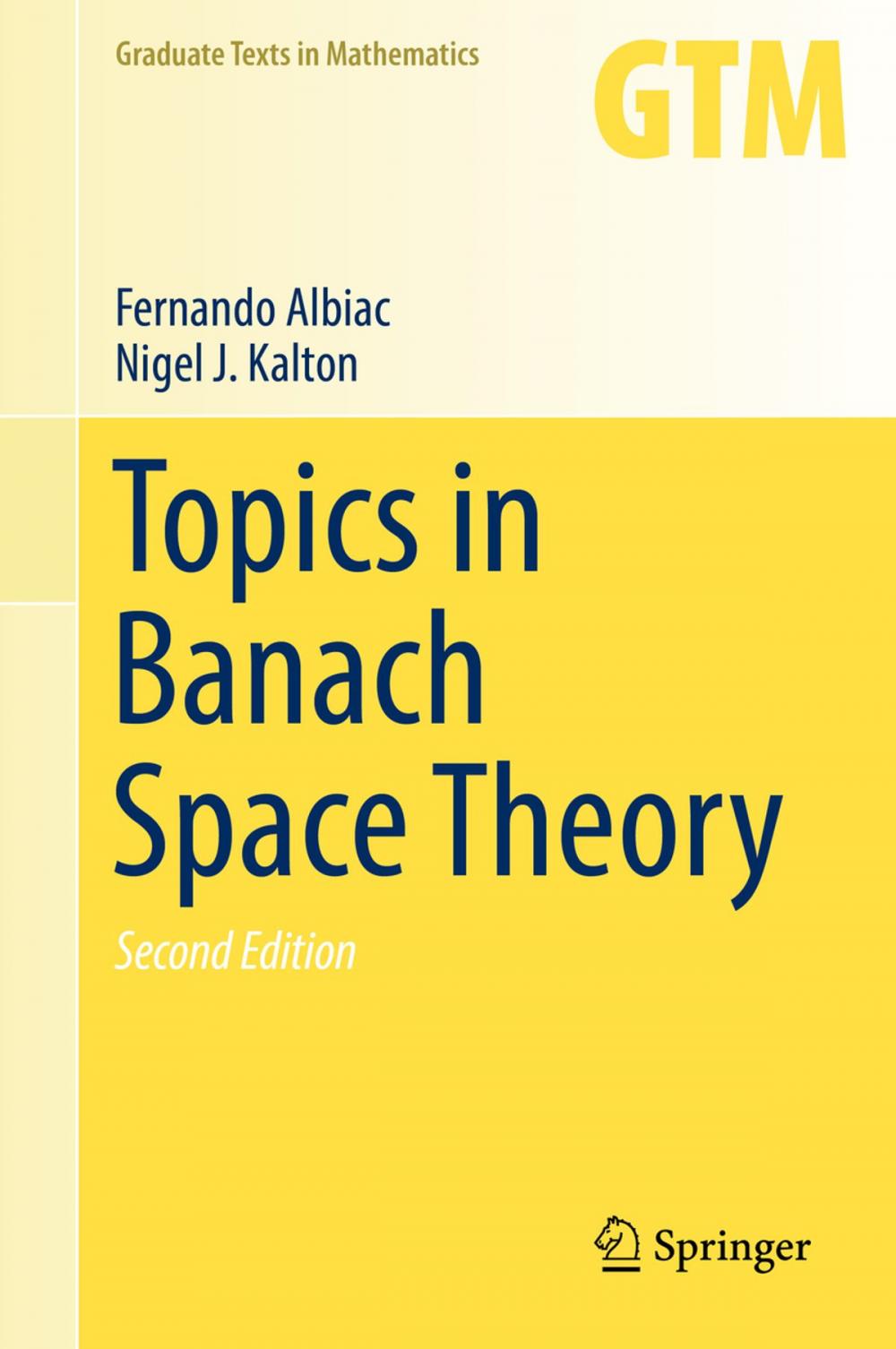 Big bigCover of Topics in Banach Space Theory