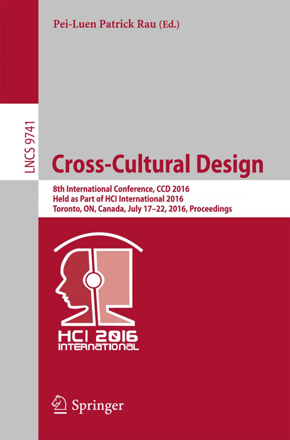 Big bigCover of Cross-Cultural Design