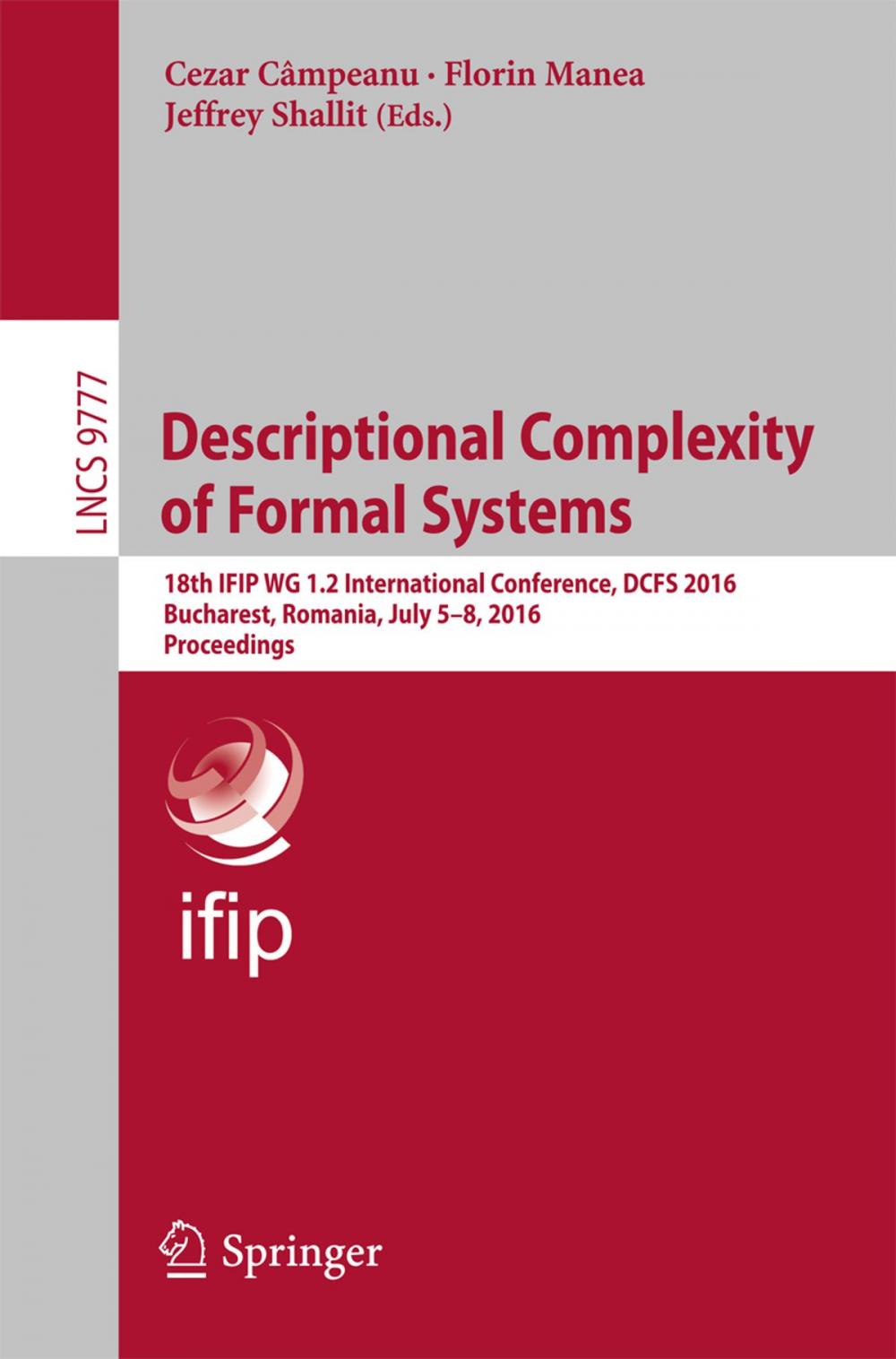 Big bigCover of Descriptional Complexity of Formal Systems