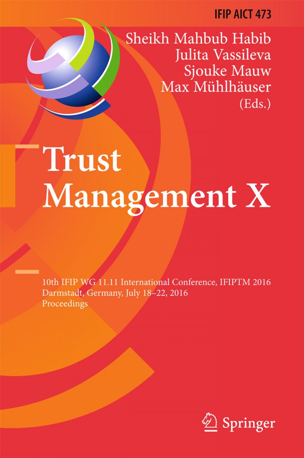 Big bigCover of Trust Management X