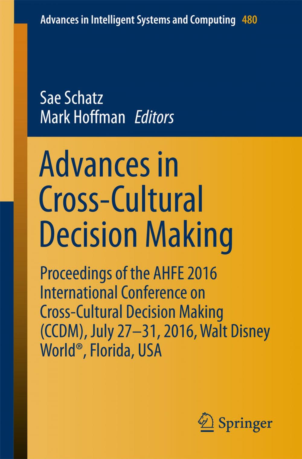 Big bigCover of Advances in Cross-Cultural Decision Making