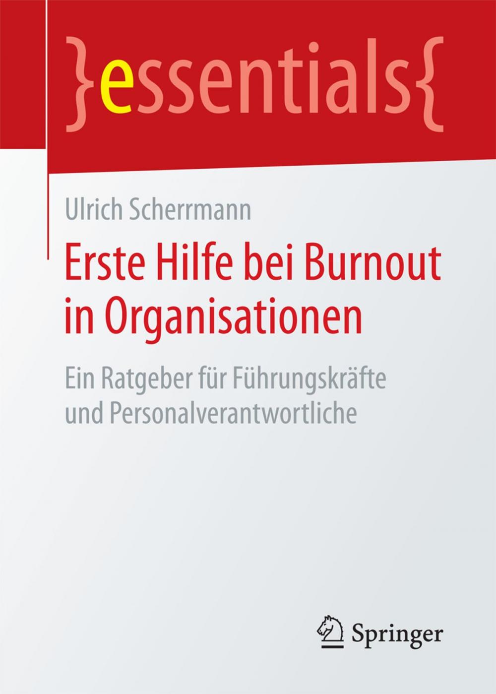 Big bigCover of Erste Hilfe bei Burnout in Organisationen