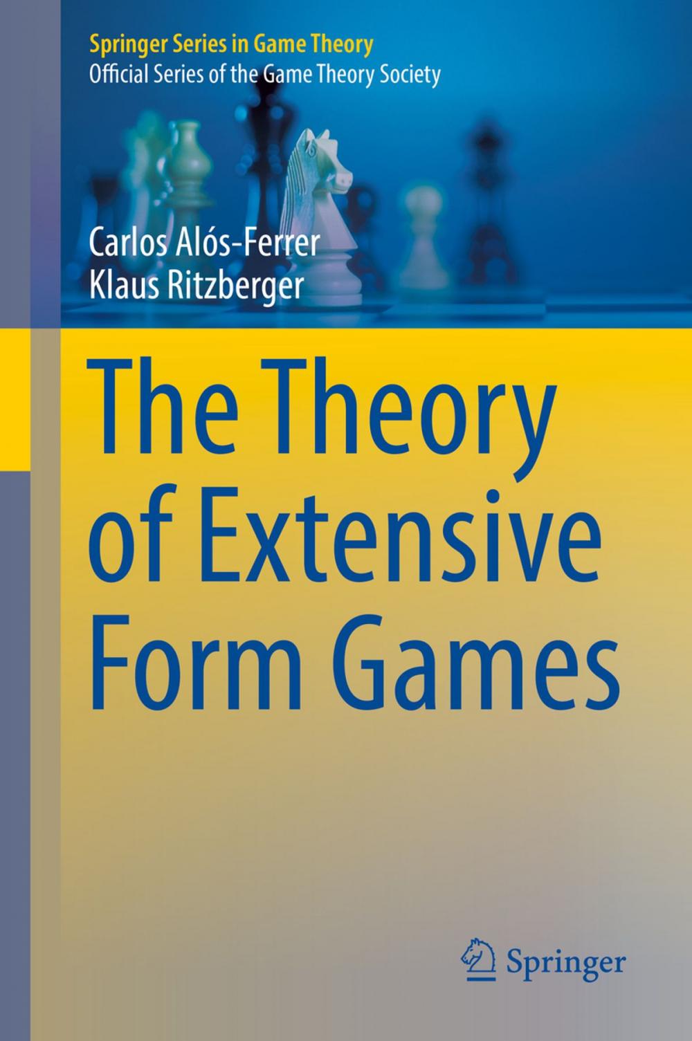 Big bigCover of The Theory of Extensive Form Games