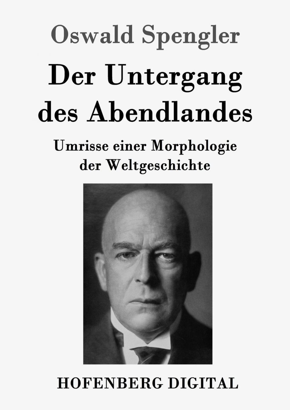 Big bigCover of Der Untergang des Abendlandes