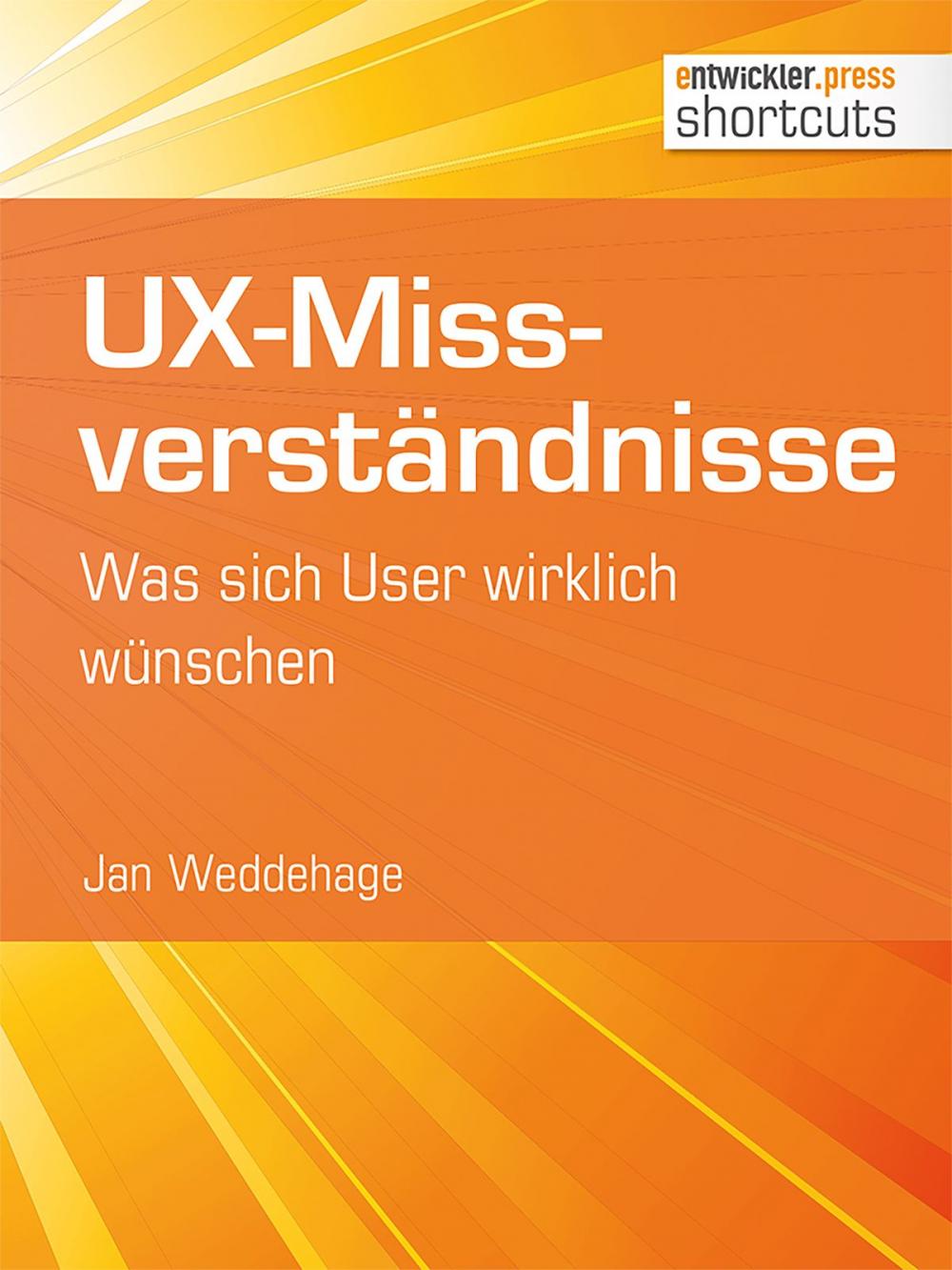 Big bigCover of UX-Missverständnisse