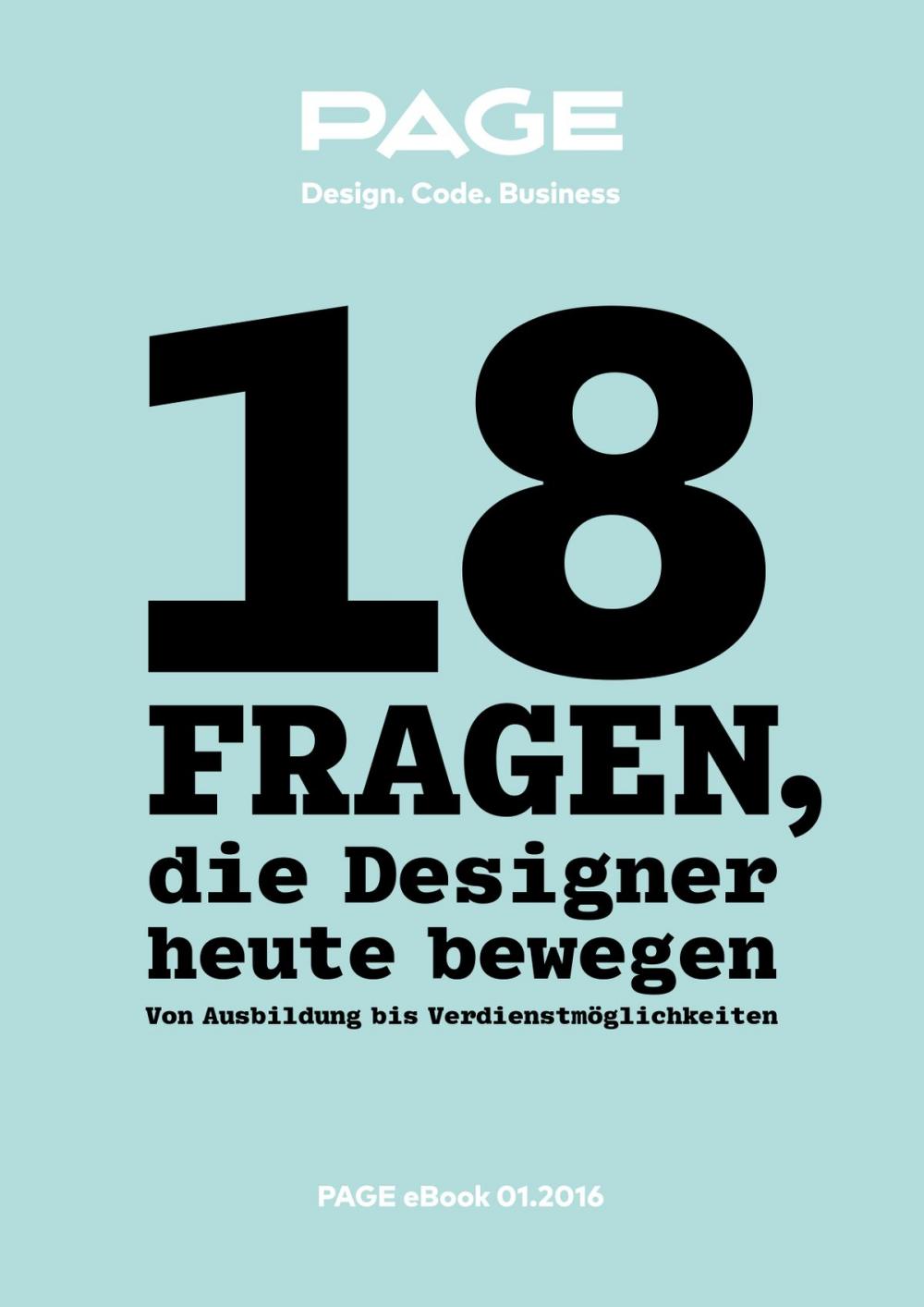 Big bigCover of 18 Fragen, die Designer heute bewegen