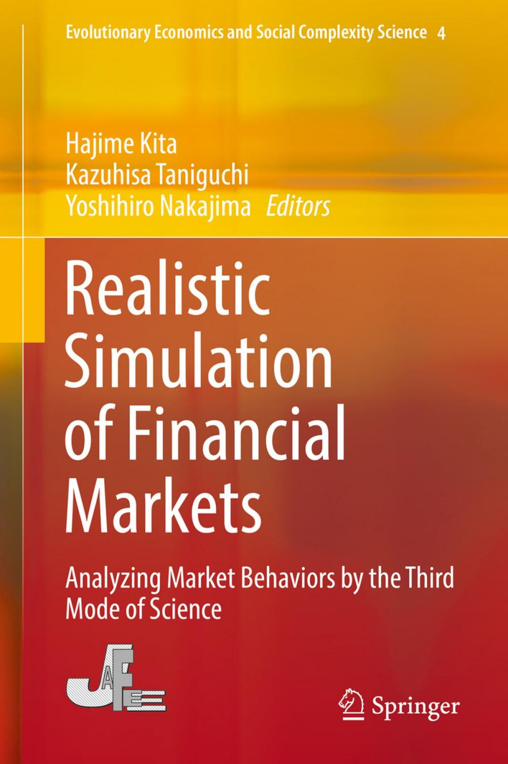 Big bigCover of Realistic Simulation of Financial Markets